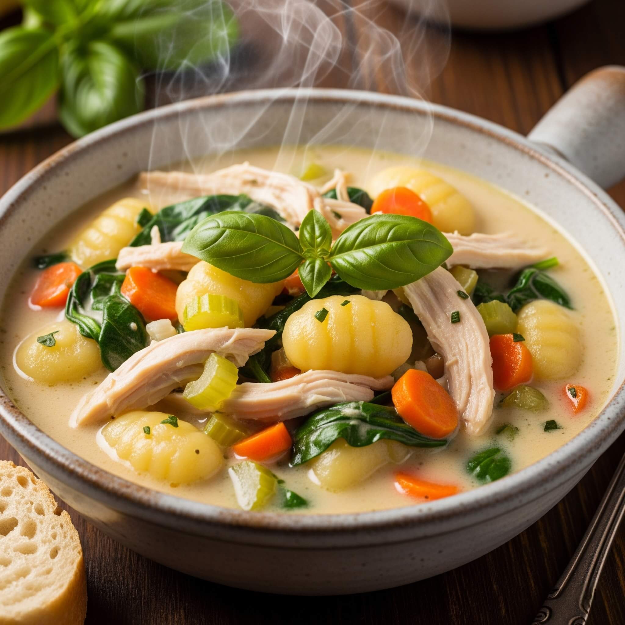chicken gnocchi soup recipe