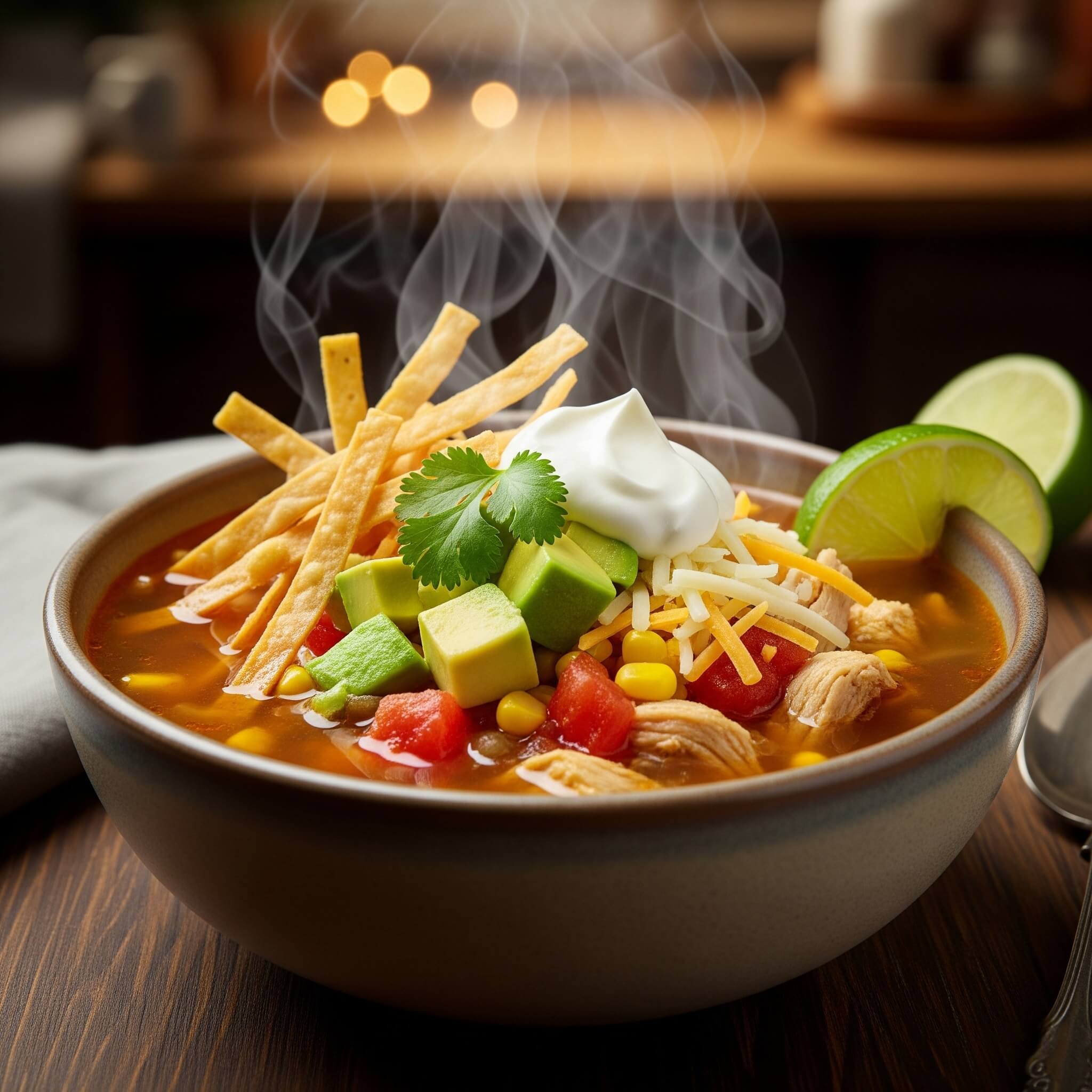 chicken tortilla soup recipe